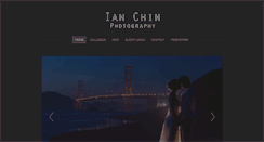 Desktop Screenshot of ianchinphotography.com