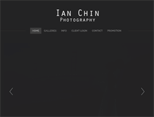Tablet Screenshot of ianchinphotography.com